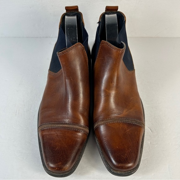 ❤️ Josef Seibel Brown Leather Chukka Boots 41 - Picture 3 of 8